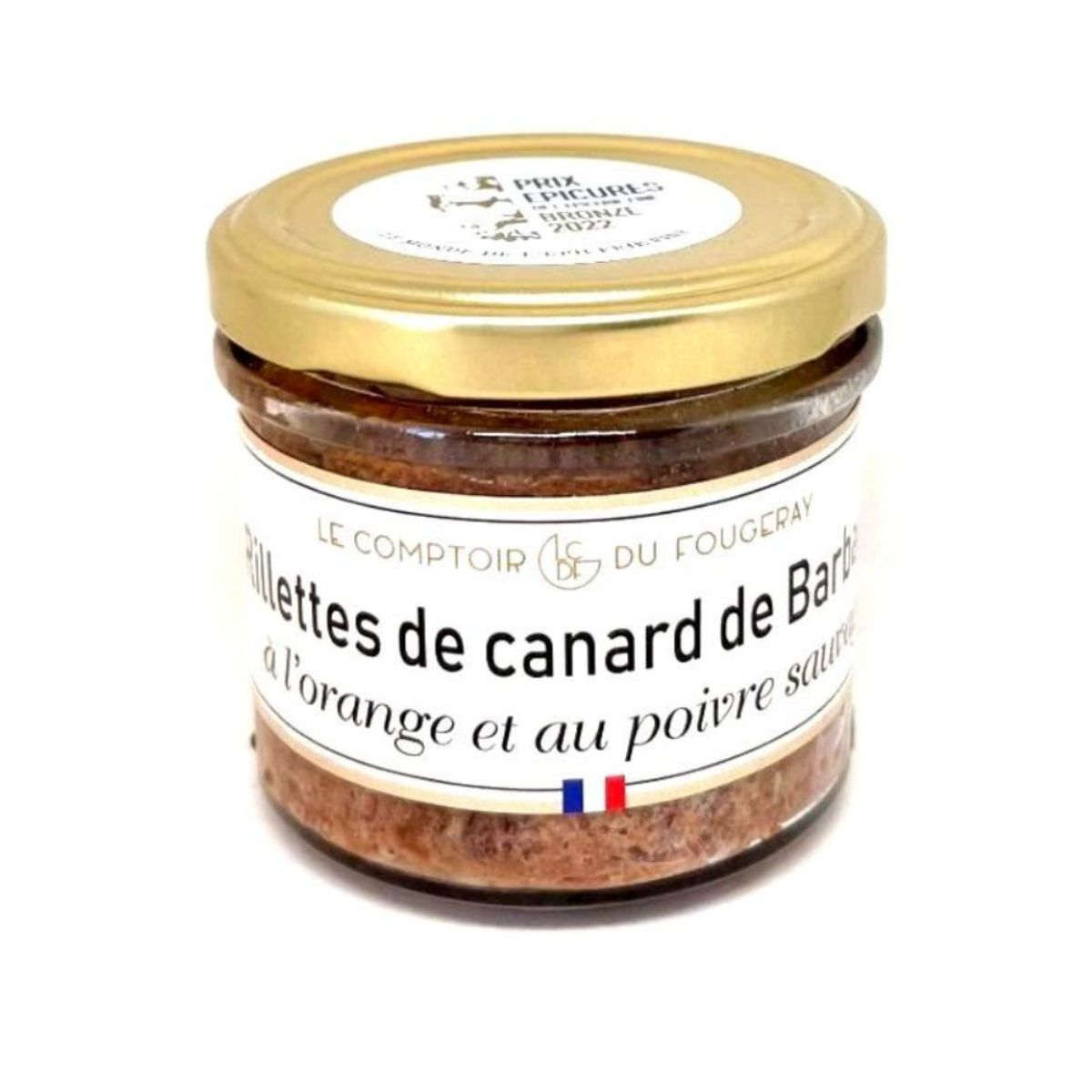 Rillettes de canard à l'orange